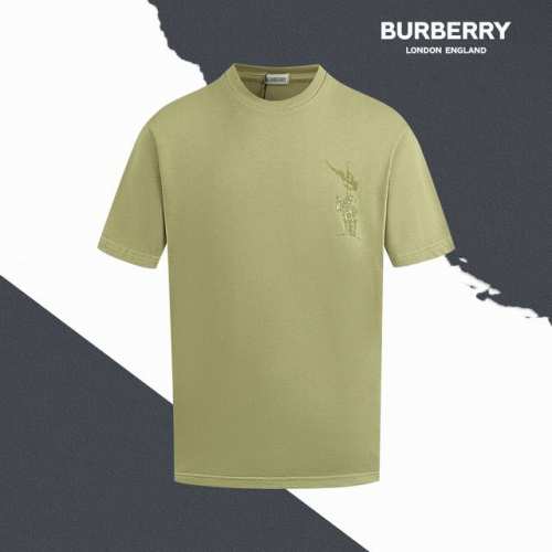 90 款号S022 burberry巴宝莉胸口战马Logo立体发泡印花圆领短袖 发泡印花 全套包装 三标齐全 原版配套辅料1:1 主唛工艺 非常的高端 已经过高