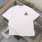 上新 款号：Bm003 高版本 2025新款palace三角形西瓜笑脸花卉图案Logo印花休闲情侣宽松短袖T恤，经典永远不会过时、人手必备款，260G纯棉精梳棉