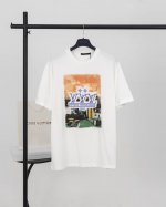 顶级版本.官网品质 Louis Vuitton*路易威登 Lv 25Ss黄昏烫钻印花短袖T恤 采用原板独家定制260克32支双莎纯棉面料 质感非常柔软舒服 10