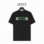 Gucci 古驰 25Ss 旗帜带Logo撞色字母短袖T恤 高版出品 设计感十足 干净又清爽 凹起造型来妥妥的好看 经典的小圆领设计简洁好穿 走在街上吸睛度满分