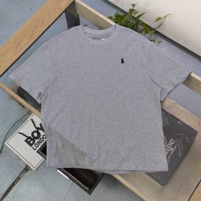 款号 Bm6606 高版本 2025新款Ralph Lauren拉夫劳伦经典刺绣骑士图案Logo绣花休闲情侣宽松短袖T恤 经典永远不会过时 人手必备款 260G