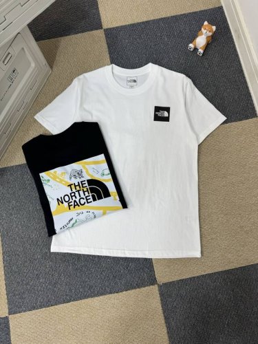 the North Face 北面 25Ss 后背动物元素印花情侣短袖T恤 小红书热门爆款，明星网红同款穿搭，男女日常通勤穿搭必备单品！ 高品质260克高克重双
