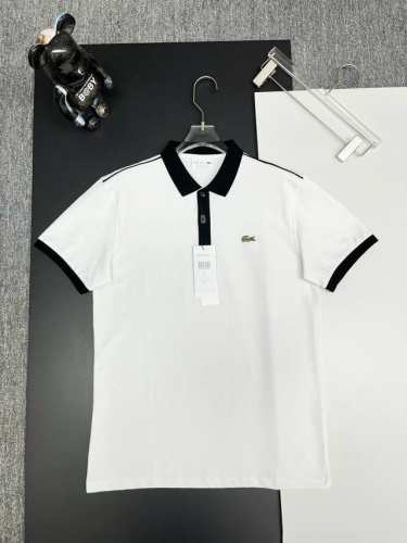 Lacoste 鳄鱼 刺绣新款Polo衫 原版面料 原版订制辅料 官方同款 采用210克丝光珠地面料，定制 同缸染面料 手感非常舒服爽滑 版型挺阔有型 一线品牌