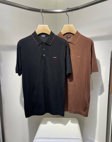 Zegna*2025New New 针织短袖 颜色 黑 咖 码数 48-56