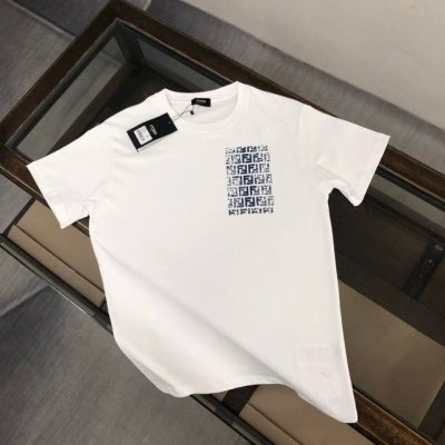 款号:F061 fendi 芬迪 25Ss 大师亲手设计潮牌新品印花圆领短袖T恤 春夏最新砖柜同步 Os落肩版型 - 260G双纱纯棉顶级面料 手感柔软 百分百