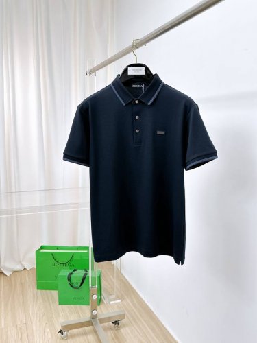 开春新品 杰尼亚 2025Ss夏季新款字母Logo男士翻领polo衫！经典商务男款，高端男装的天花板级别的商务男款！简约时尚大气不失优雅，单穿内搭体面过人，品质