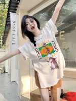 Gucci野猪字母短袖 上身图