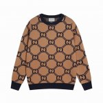 款号M02 Gucci 24秋冬款 顶级品质 区别通货 重磅推出高密度针织毛衣 原版开模 一比一还原 三标齐全 M L Xl Xxl