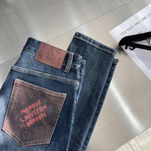 驴牌 春夏新款牛仔裤 原色牛仔 时尚百搭 定制五金后口袋印花品牌创意晕染标识图案 潮流时尚单品 码数：28-38 37