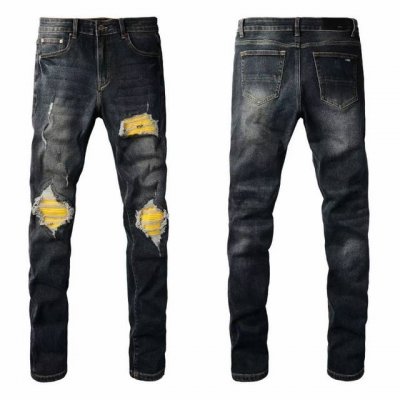 款号Cc829 Amiri Mx1高街牛仔裤修身长裤Fog高街男潮 Amiri 近年来高街成了男装里越来越频繁出现的词 高街风格也就成了大家搭配的重要方向 高街