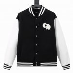 款号Y621 Chromehearts 克罗心 刺绣字母皮袖拼接棒球服外套 渠道精品 潮男潮女Zui爱的棒球服夹克，市场各级版本都有 细节你们一定要对比 ，最牛