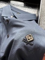 顶奢冰氧玉蚕丝 人气爆款 Ferragamo 菲拉格慕专柜新品高奢暗纹提花冰氧玉蚕丝无痕短袖polo衫 恒隆在售万元级 款号 2578 菲拉格慕家今年最新冰氧玉