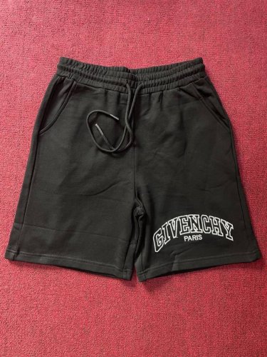givenchy 纪梵希 2025新品 休闲短裤 独家定制面料 、经典绣花工艺 特别手感、超级质感 舒适柔软透气 休闲宽松版型 颜色：黑色 白色 码数：Ｓ Ｍ