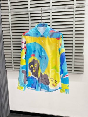 balenciaga巴黎世家独家专供新款男士休闲衬衫 高端定制 高端版本 时尚百搭爆款进口面料 手感超柔软细腻 穿着亲肤舒适 高端精品 代工厂P精细做工 上身非
