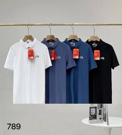北面The North Face新款男士翻领短袖polo衫！ 男子休闲冰丝polo衫，采用混纺面料制成，融合了有机棉的天然凉爽舒适和涤纶的吸湿排汗透气性强，适合