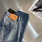 Slp 男款春夏牛仔裤Men's Jeans圣罗兰古法水洗重工大廓形牛仔裤，这一季的海报主打系列，重磅推售，西班牙进口的定织丹宁，还原了传统牛仔布的织法工艺，古