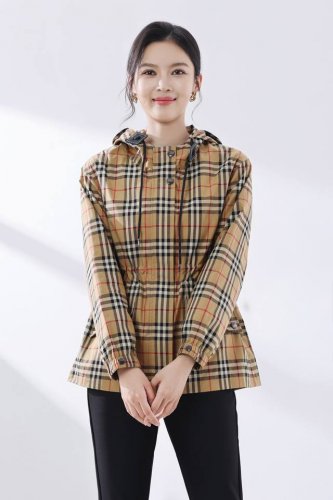 B家新款格纹外套 款号 129978 颜色 卡其格 尺码 S M L Xl Xxl Xxxl