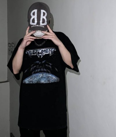 fog Fear Of God 宇宙星空限定重磅水洗做旧高街短袖 情侣款 顶级复刻，重磅好货！重工成衣水洗，满满的美式高街风，上身帅爆了！优选32支240G优质