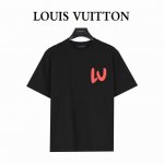 louis Vuitton 路易威登 25Ss 彩虹Logo立体发泡印花短袖T恤 购入原版开模打造，全套定制辅料，所有细节完美还原 定织定染260G纯棉双纱紧密