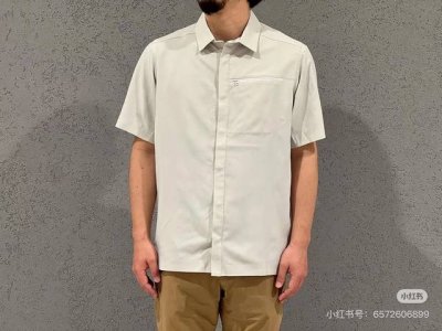 arc'teryx 始祖鸟 夏季Skyline Ss Shirt 透气立领衬衫两色短袖衬衣 25版面料再升级 压胶工艺进一步改善 Skyline Ls！！全场景