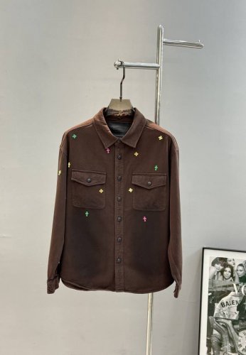 chrome Hearts*克罗心25S新品牛仔外套！男女同款！克罗心标识绣花设计.满身立体原版五金.色彩搭配潮人必备款推荐.定制水洗面料，舒适柔软.适中的重量
