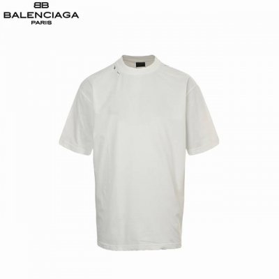balenciaga 巴黎世家 25Ss 红色胶带印花短袖 官网高版本 早春夏季最新巴黎世家单品 简约却不失奢潮范儿 采用32支足纱双265克纯棉 1*1双纱十