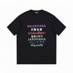 Balenci 巴黎世家24早春新款T恤经典Logo字母图案短袖 官网同步，专柜纯棉面料贴肤舒适，耐看又好穿，经典简约Logo设计，原厂工艺一丝不苟，定制270