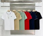 Lacosrt鳄鱼Polo衫百分百桑蚕丝原单货法*鳄彩条Polo衫，今年的新款！代工厂P出品，桑蚕丝珠地棉质地，比普通针织布更透气、干爽及更耐洗。经典无需多言，