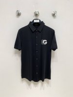 杜嘉班纳 Dg 高端商务 白领 单位人士必入单品 无痕压胶冰丝休闲商务短袖polo 科技面料 冰丝无痕 体感非常棒 手感顺滑质感很棒 弹性好 无任何束缚感 面料