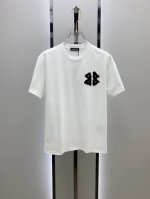 p210 高版本 巴黎家2025新款经典圆领短袖，时尚百搭经典元素打造精致工艺专柜面料，顶级元素融合打造，经典短袖3标齐全，潮男时尚，无论是上身舒适度还是都是无