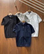 高版本 Tommy 汤米专柜经典款高品质春夏男装纯棉纯色翻领短袖polo衫 高品质 品质之选！极简才是经典 经典穿搭的核心就是面料 版型 款式，越是简约质感就越