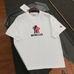 moncler 蒙口2025春夏新款刺绣Logo圆领短袖T恤 高版本高品质原版面料 网红明星同款 胸前字母刺绣Logo工艺，纯棉面料，手感非常舒服 超级百搭好看