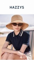 哈吉斯Hazzys夏季新款Polo衫，女士简约短袖，纯色双间色领Polo衫！品质超赞！和原单同样质量！ 这一款哈吉斯的Polo衫的品质是超级赞的，他的面料和原单