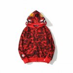 上新 高版本 Bape 鲨鱼头双帽迷彩卫衣 形象让你成为最靓仔 官网发售款｜超级推荐｜超人气单品 亮点满满 秋冬宽松连帽卫衣 不起球不变形 原装包装 正品细节此