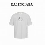 balenciaga 巴黎世家 24Ss 网络加载404印花短袖 最新官网Log 背后404 标志性 上身的非常好看 宽松短袖 男女同款. size S-Xl
