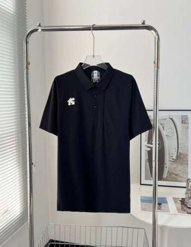 611# 迪桑特 Descente 高档拼接polo衫 高克重面料，面料柔软顺滑，舒适，上身质感超好，夏季首选！臻品级！ 每个男生的衣橱里，必定有一件百穿不厌的