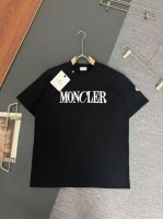 蒙口*Moncler*320G克重磅纯棉T恤厚实透气宽松版型 印花工艺Logo设计 春夏新款圆领时尚短袖T恤 贴肤舒适，耐看又好穿 原厂工艺一丝不苟，休闲百搭必