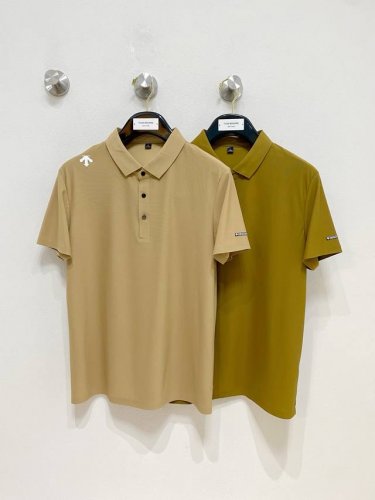开春新品 迪桑特 2025Ss夏季新款字母Logo男士翻领polo衫！经典商务男款，高端男装的天花板级别的商务男款！简约时尚大气不失优雅，单穿内搭体面过人，品质