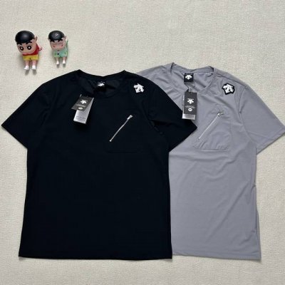 dec迪桑特 2025夏季新款综训运动健身男士吸湿速干防晒短袖Polo衫 独家款式 实拍图！ 经典Toyobo面料制成的短袖Polo衫 采用吸湿性极佳的专业运动