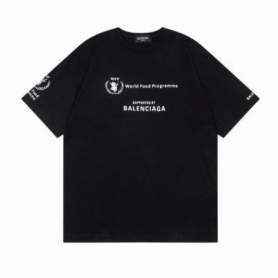 100 Balenciaga 巴黎世家2025 Ss 世界粮食署慈善限定款短袖T恤 本市场No.1的质量 真正天花板品质 全部原版开发注意细节图 避免被盗图商家