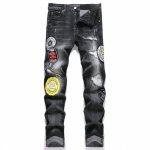 款号N407 顶级复刻版 Amiri Mx1高街牛仔裤修身长裤Fog高街男潮 Amiri 近年来高街成了男装里越来越频繁出现的词 高街风格也就成了大家搭配的重要