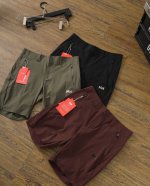 Helly Hansen Hh 25夏男款泡泡纱休闲梭织短裤商务休闲全压胶三防短裤 颜色：黑色.红.军绿 尺寸：M-3Xl