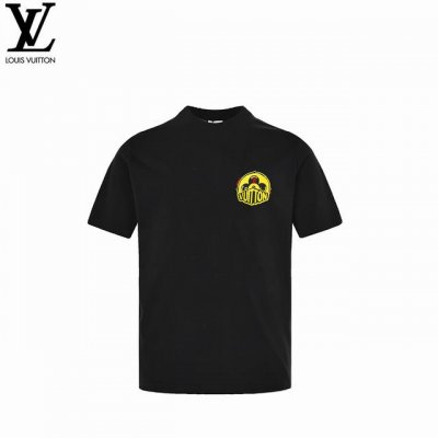 Louis Vuitton 路易威登2025Ss毛巾绣印花短袖T恤 Louis Vuitton法国路威酩轩集团-Lvmh旗下品牌 著名奢侈品箱包和皮具品牌 百余