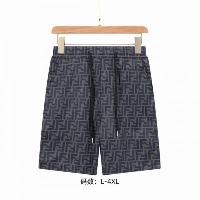 芬迪 2025春夏季新款，最新休闲短裤。原版裤型上身休闲百搭、随性慵懒范，高级定制进口双面平纹纯棉弹力面料，订制工艺 舒适感爆棚。高端大气，夏天的味道有没有，首