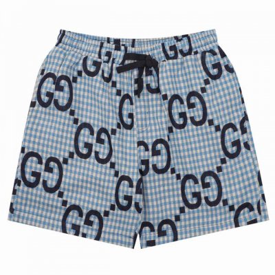 Gucci 古驰 满印老花休闲短裤 Size：Xs-L