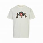louis Vuitton 路易威登 25Ss 双狗徽标印花短袖 工艺说明 采用15S平织优质棉 230G 搭配32S双纱拉架螺纹 300G 面料采用平纹组织方
