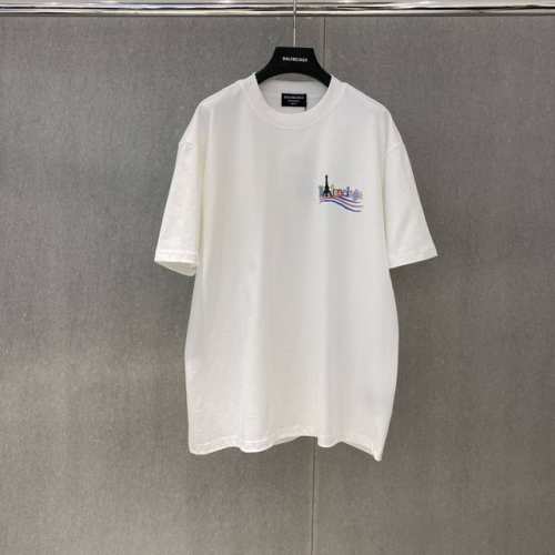 Bl 2025春夏新款纯棉彩色字母印花短袖码数：S-Xl