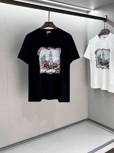 2025Ssbur春夏最新款圆领时尚短袖T恤，定制纯棉面料！贴肤舒适透气！动漫系列耐看又好穿，是25年B家主推的系列之一，3D数码印花！原厂工艺一丝不苟，型男必