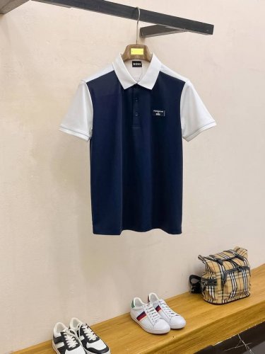 开春新品 Boss %新疆长绒棉 面料柔软舒适透气 夏季 限量款短袖Polo系列 -