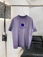 高品质 Acne25Ss新款炒色做旧短袖 面料采用高克重布料 280克双纱面料 100%纯棉高端品质 版型宽松 水洗炒色效果很赞 三标齐全 时尚达人必备款 男女